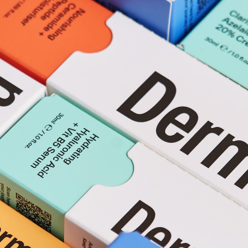 Dermatica products with nice packaging
