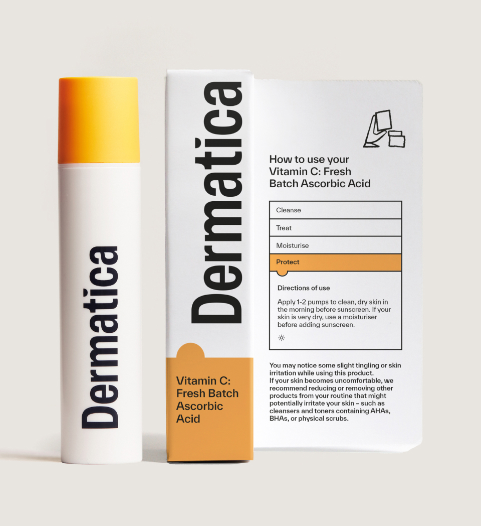 Dermatica - Vitamin C 15%: Fresh Batch Ascorbic Acid